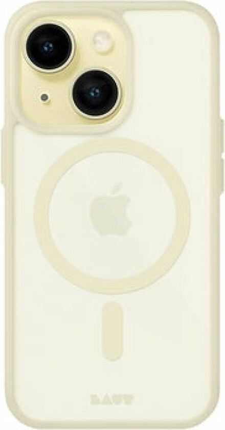 Laut Huex Protect - Beskyttelsesdeksel For Iphone 14 Plus/ 15 Plus Kompatibel Med Magsafe (Gul)