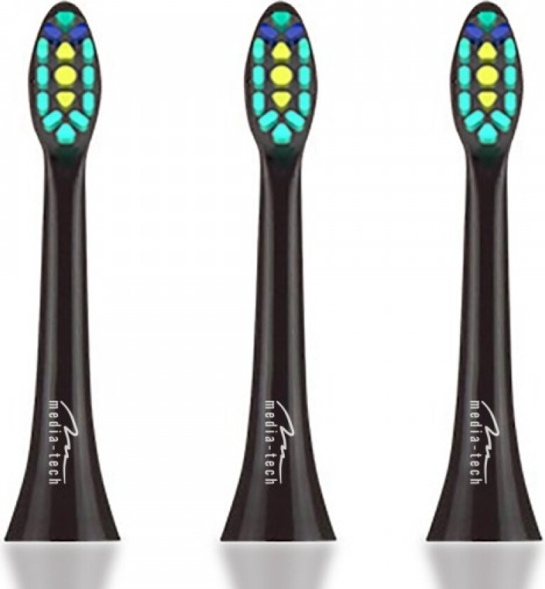 Media-Tech Mt6511 Spiss For Mt6510 Sonisk Tannbørste, 3 Stk.