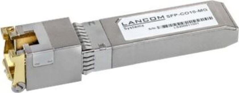 Lancom Sfp-Co10-Mg - Sfp+ Transceivermodul - 10Gbe - 10Gbase-T - Rj-45 - Opp Til 30 M (En Pakke 10)