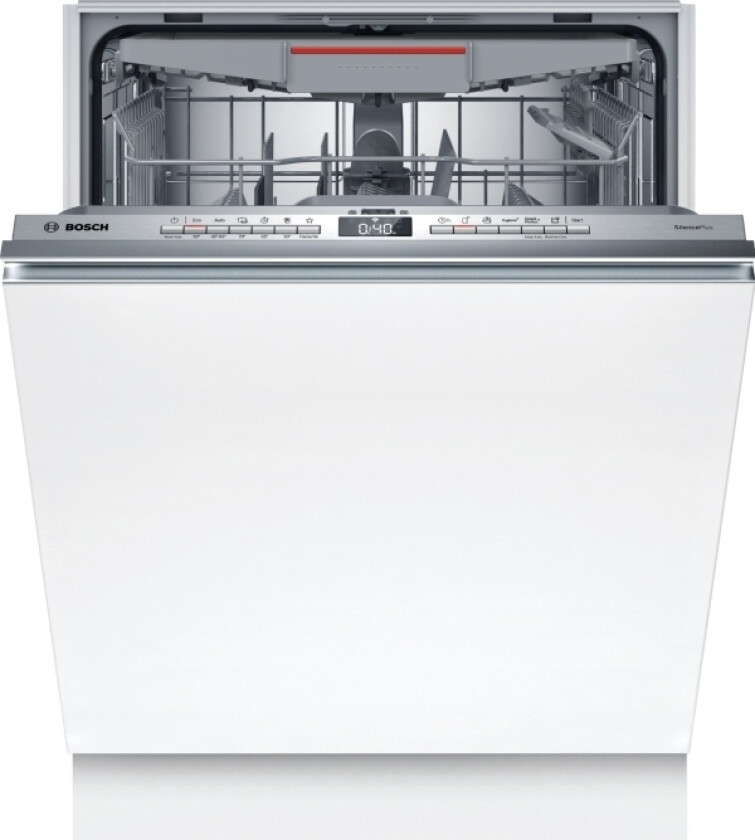 Serie 4 Smv4evx01e, Helt Integrerad, Full Storlek (60 Cm), Rostfritt Stål, Knappar, 1,75 M, 1,65 M