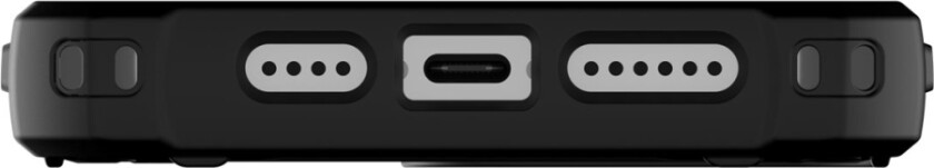 Uag Monarch Series - Baksidedeksel For Mobiltelefon - Robust - Legeringsmetall, Tpu Frame, Polycarbonate Shear Plate - Svart - For Apple Iphone 14 Pr