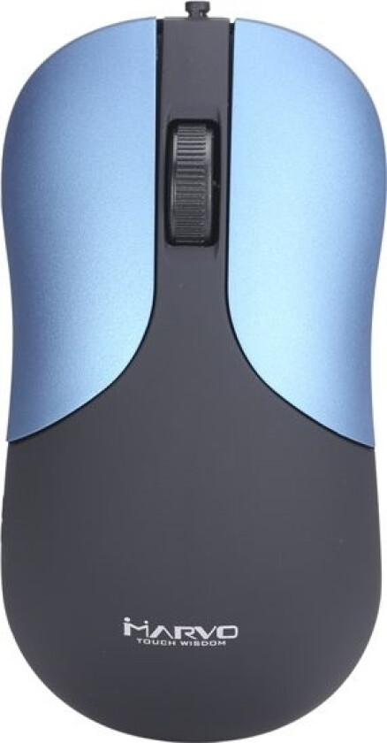 Mouse Dms002bl Mouse, 1200Dpi, Optical, 3 Cl., 1 Scroll, Blue, Office