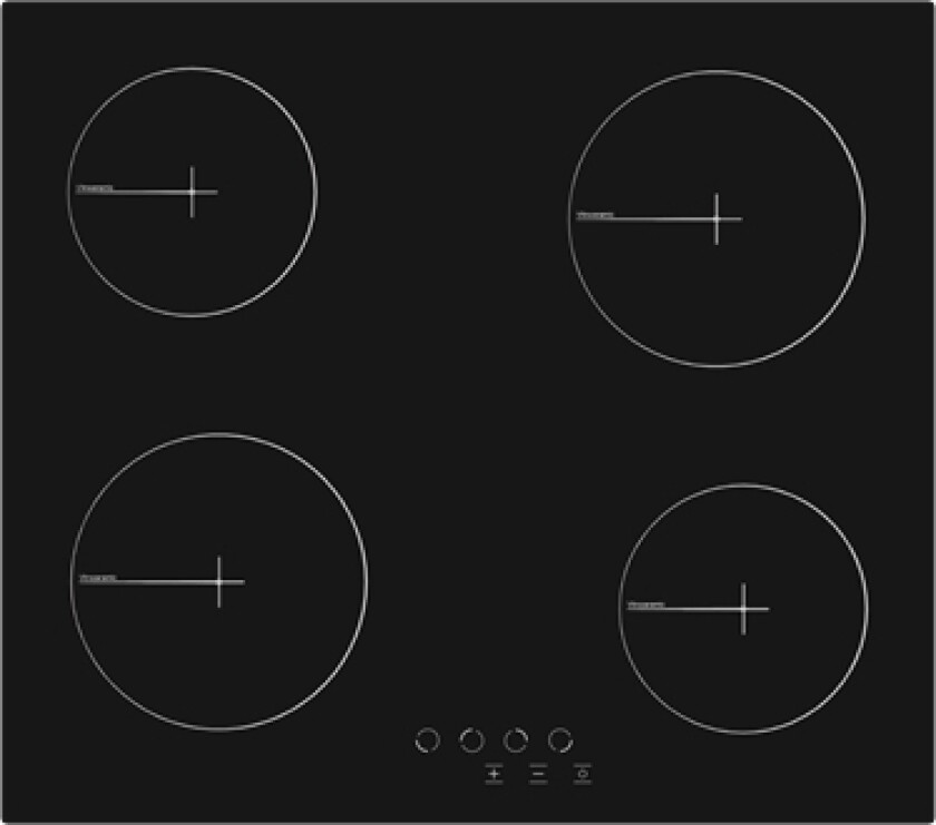 | H6.040.Decsp | Hob | Vitroceramic | Number Of Burners/Cooking Zones 4 | Touch | Juodas