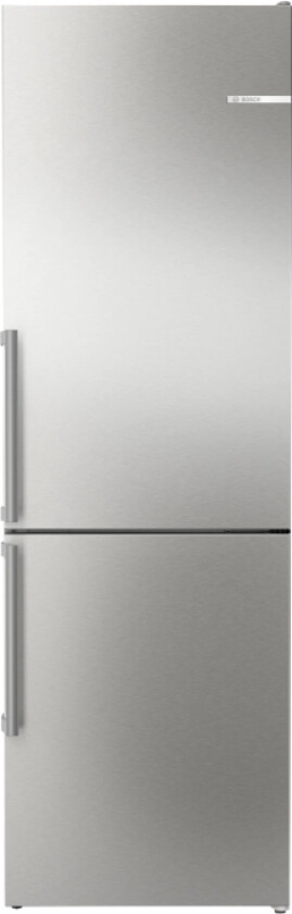 Serie | 4 Kgn36vidt - Kjøleskap/Fryser - Bunnfryser - Bredde: 60 Cm - Dybde: 72 Cm - Høyde: 186 Cm - 321 Liter - Klasse D - Stål