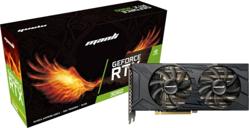 Manli N63030600m25210 Grafikkort Nvidia Geforce Rtx 3060 12 Gb Gddr6 (N63030600m25210) - Lhr