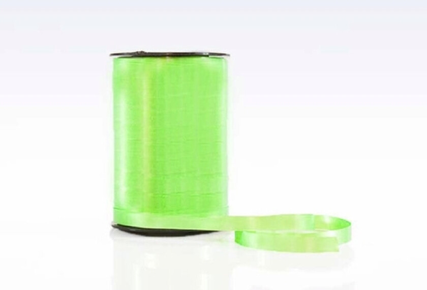 Gavebånd Glat Limegrøn 10Mmx250m Nr. 38 - (5 Stk.)