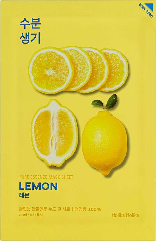 Pure Essence Mask Sheet Lemon 20 ml