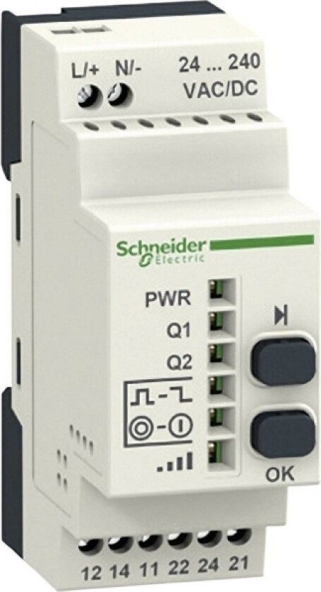Schneider Electric Harmony Xb5 Trådløs Og Batterifri Knappemottakerinnsatser 24...240 V Ac/Dc Xb5rma04