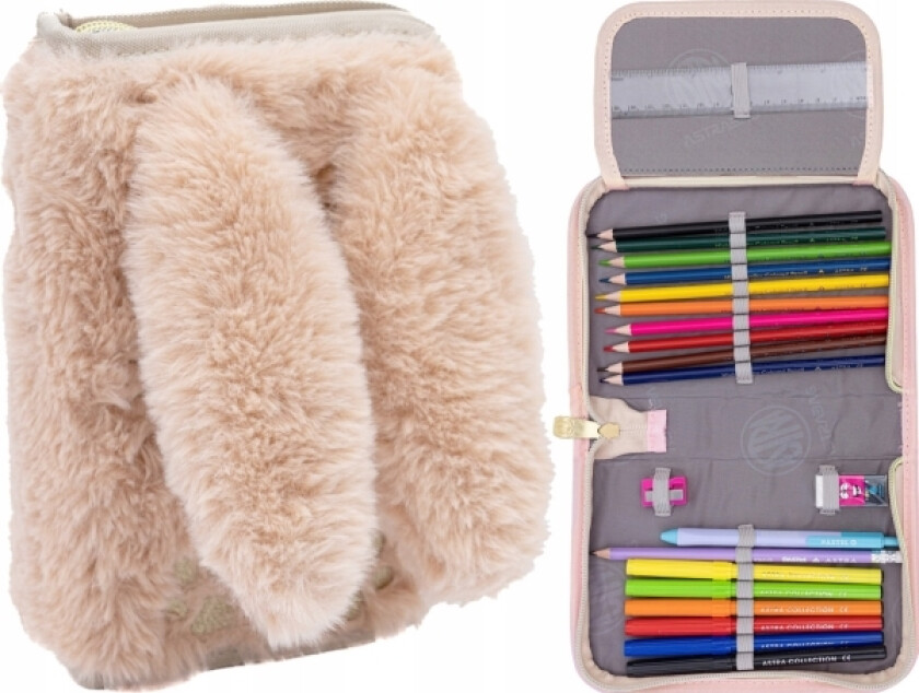 Pennal bag Fluffy Bunny Ac11 Pennal Med Kapasitet
