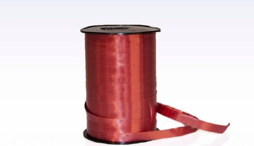 Gavebånd Glat Rød 5Mmx500m Nr. 33 - (5 Stk.)