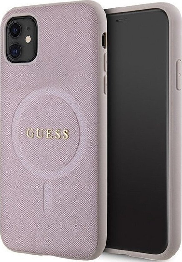 Guhmn61psahmcp Iphone 11 / Xr 6.1" Róowy/Pink Hardcase Saffiano Magsafe
