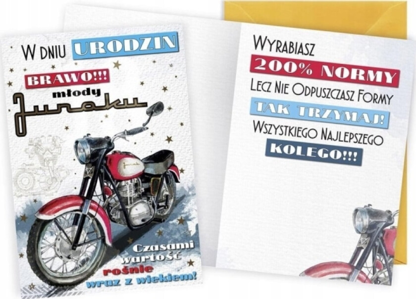 Kukartka Bursdagskort