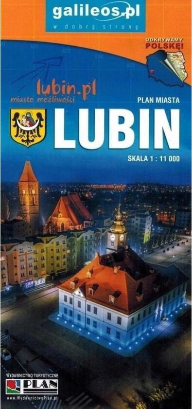 Turistkart - Lubin, Lubin Fylke I 2022