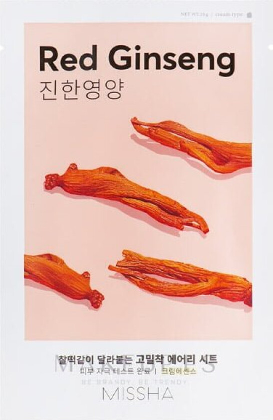 MISSHA Airy Fit Sheet Mask Red Ginseng 19 g