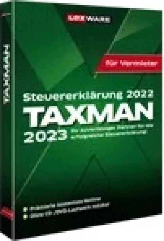 Taxman 2023 For Utleiere 1 Brukernedlasting Win, Tysk (06860-2014)