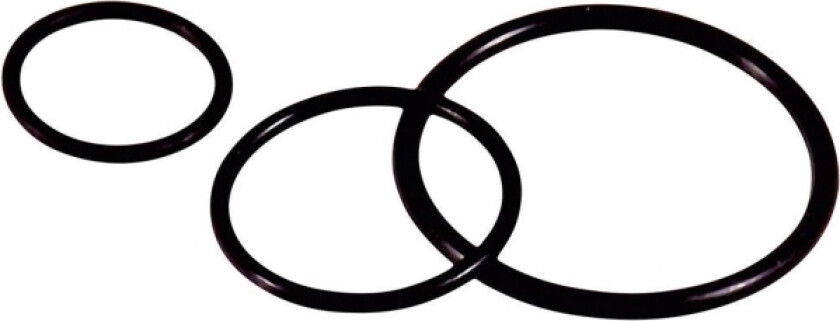 Lapp 53102000 Skindicht O-Ring M12/9X2 Tætningsring M12 Nitril-Butadien-Kautsjuk Sort 100 Stk