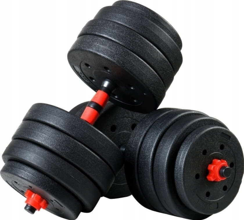 Funfit Bituminous Dumbbells 40 Kg 2X20 Kg