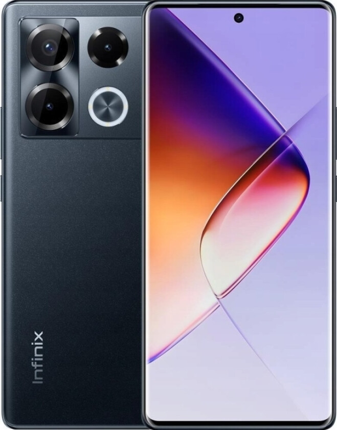 Smarttelefon Infinix Infinix Note 40 Pro 12/256Gb Obsidian Black