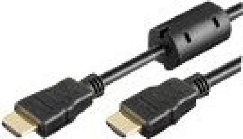 Microconnect High Speed Hdmi With Ethernet - Hdmi Med Ethernet-Kabel - Hdmi (Hann) Til Hdmi (Hann) - 1,5 M