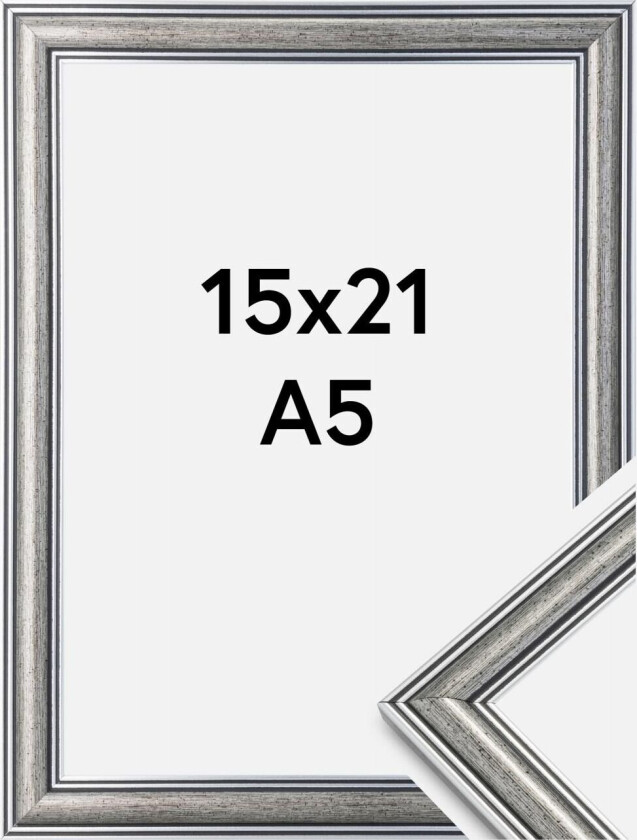 Ramme Frigg Sølv 15x21 Cm (A5)