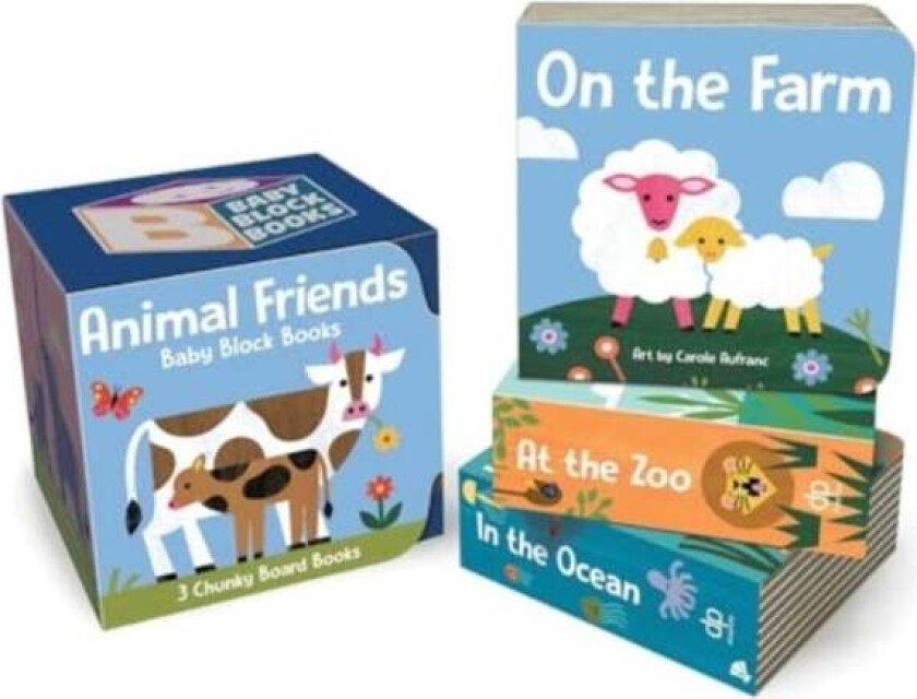Baby Block Books: Animal Friends av duopress