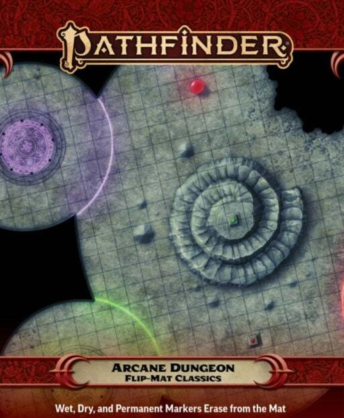 Pathfinder Flip-Mat Classics: Arcane Dungeon av Paizo Staff