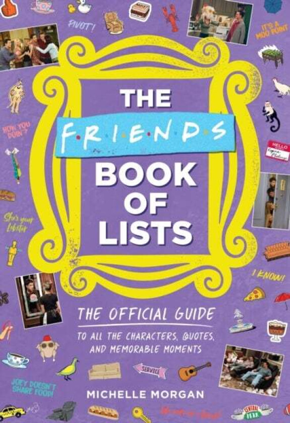 Friends Book of Lists av Michelle Morgan