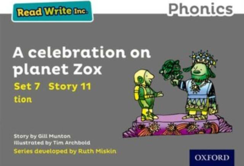Read Write Inc. Phonics: A Celebration on Planet Zox (Grey Set 7 Storybook 11) av Gill Munton