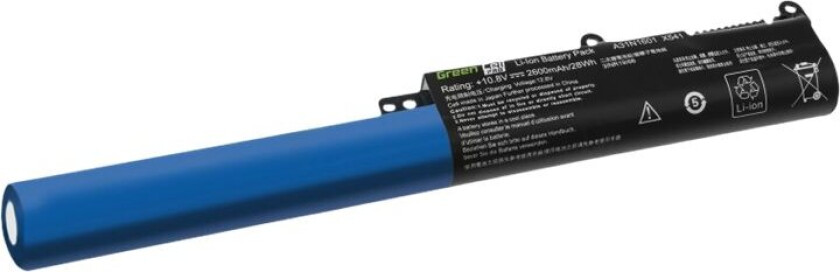 Green Cell Pro - Batteri Til Bærbar Pc (Tilsvarer: Asus A31lp4q, Asus A31n1601) - Litiumion - 3-Cellers - Svart - For Asus Vivobook Max 15 F541 F541
