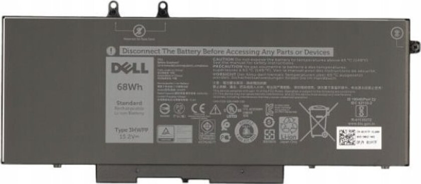 - Batteri Til Bærbar Pc - Litiumion - 4250 Mah - 68 Wh