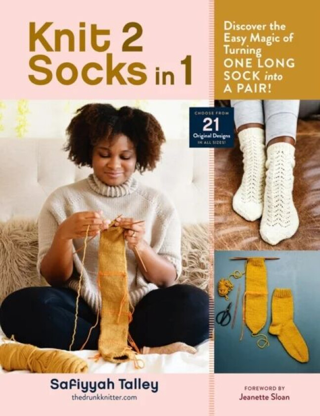 Knit 2 Socks in 1 av Safiyyah Talley