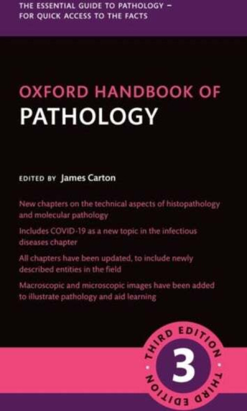 Oxford Handbook of Pathology av James Carton