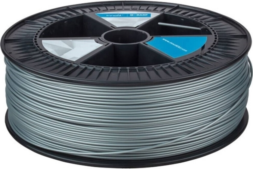 Basf Ultrafuse Pla-0021B250 Basf Filament Pla-Plast 2.85 Mm 2.500 G Sølv (Metallic) 1 Stk