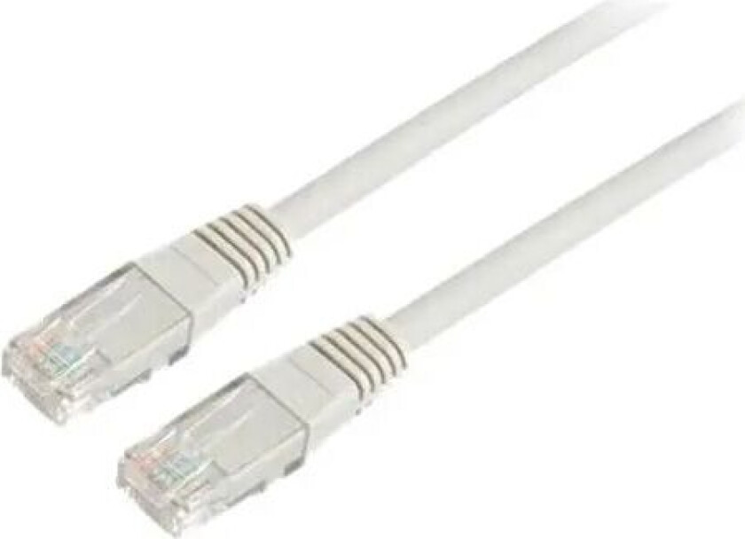 Nettverkskabel Lszh Rj-45 Rj-45 Cat 6 10m Grå