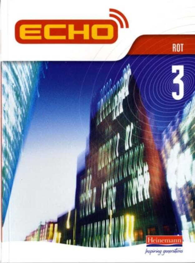 Echo 3 Rot Pupil Book av Jeannie McNeill, Steve Williams, Michael Wardle