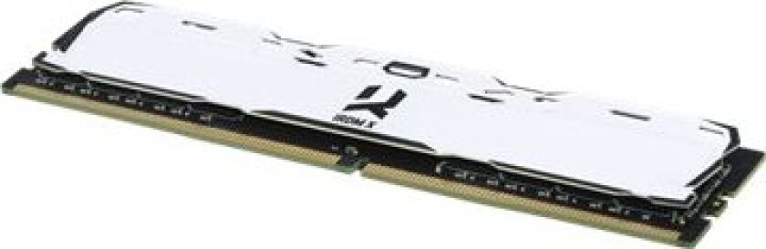 Goodram Irdm X - Ddr4 - Modul - 8 Gb - Dimm 288-Pin - 3200 Mhz / Pc4-25600 - Cl16 - 1.35 V - Ikke-Bufret - Ikke-Ecc - Hvit
