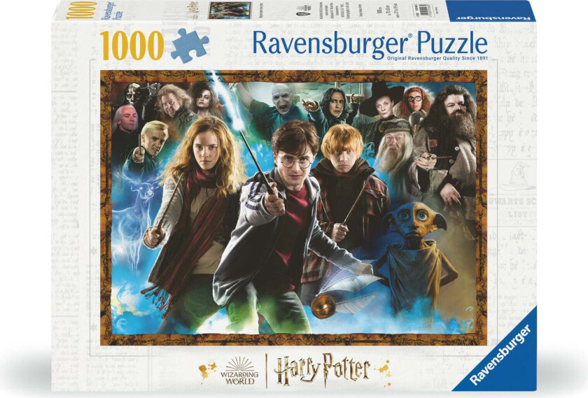 Puslespill 1000 Harry Potter Ravensburger