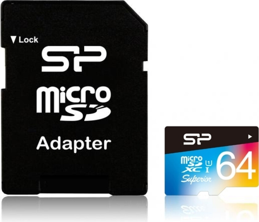 Superior, 64 Gb, Microsdxc, Klasse 10, Uhs-I, 90 Mb/S, 45 Mb/S