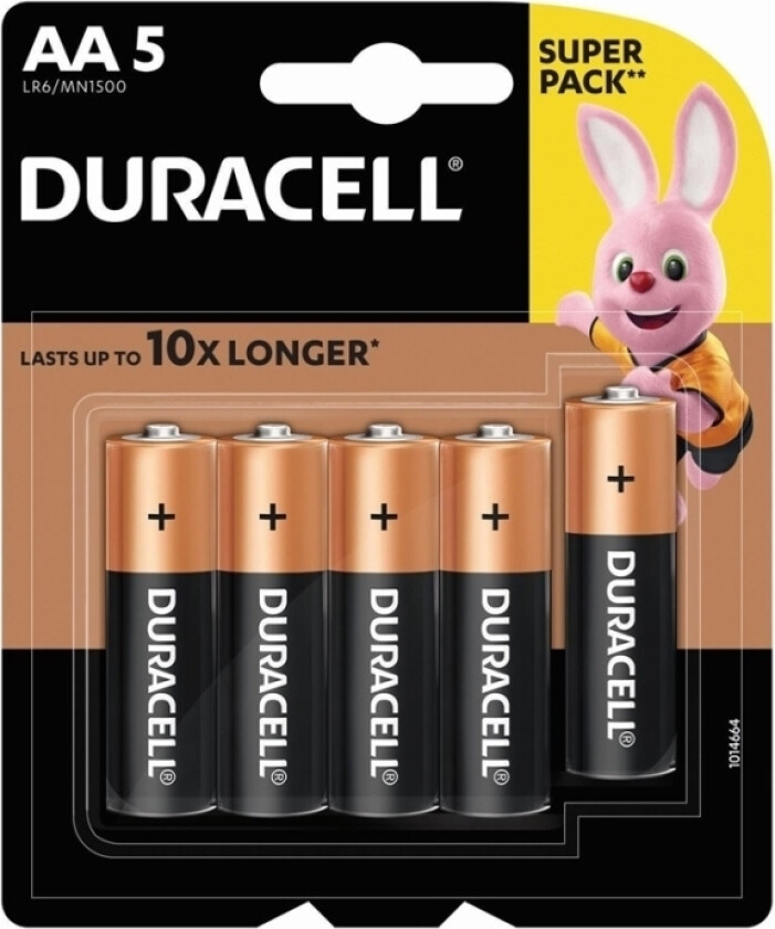 Batteries Duracell Aa 5 Pce
