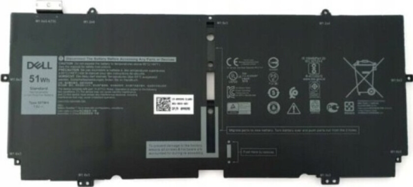 Smp 52Twh - Batteri Til Bærbar Pc - Litiumion - 6375 Mah - 51 Wh