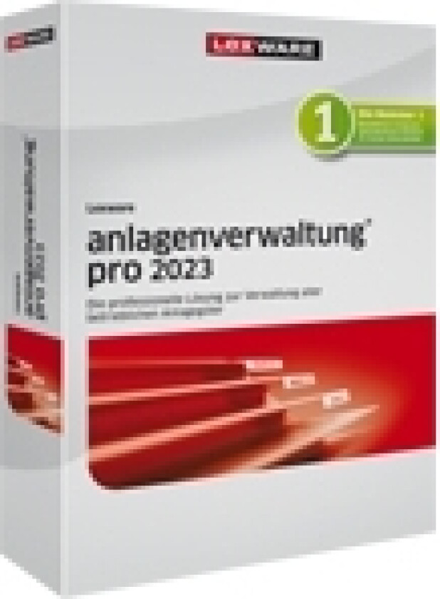 Anlagenverwaltung Pro 2023, Accounting, 1 Lisenser, Elektronisk Programvarenedlasting (Esd), Tysk, 3 Lisenser, 1 År