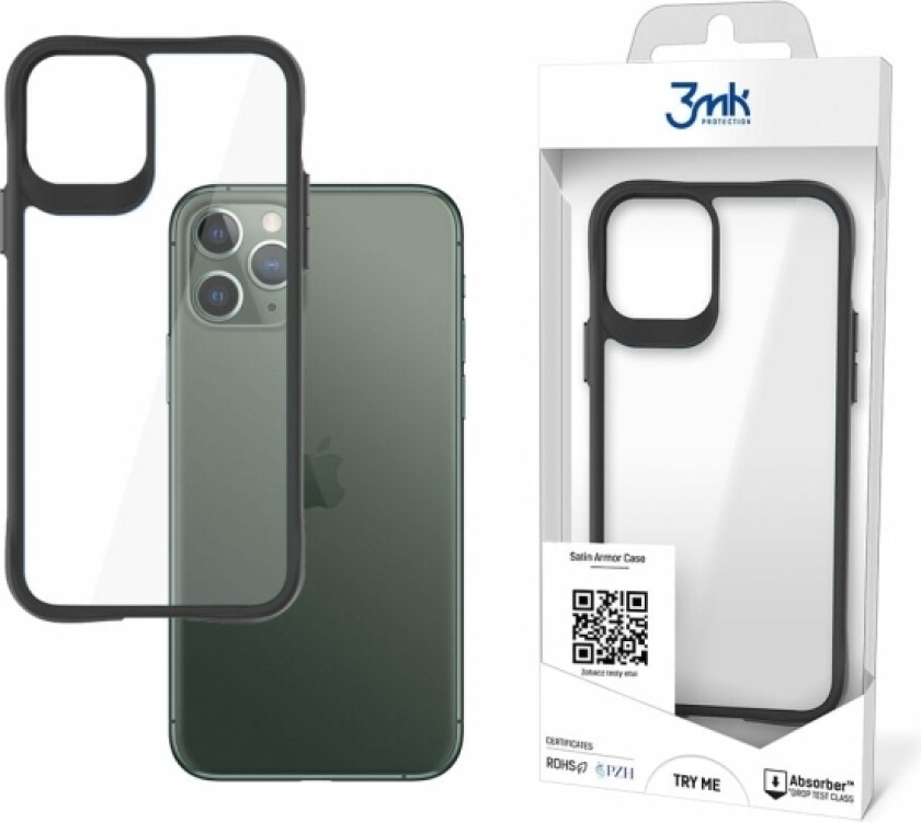 3Mk Satin Armor Case+, Iphone 11 Pro