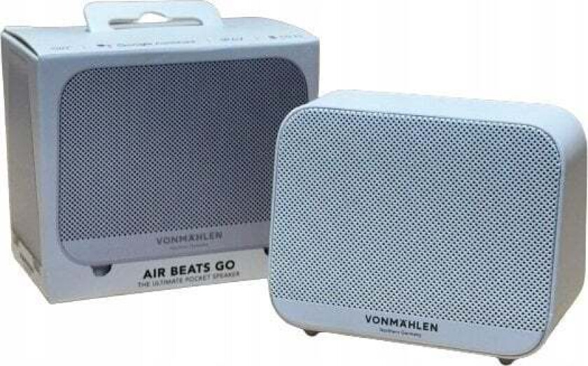 Vonmählen Vonmählen Bluetooth-Høyttaler Air Beats Go Hvit (Ago00002)