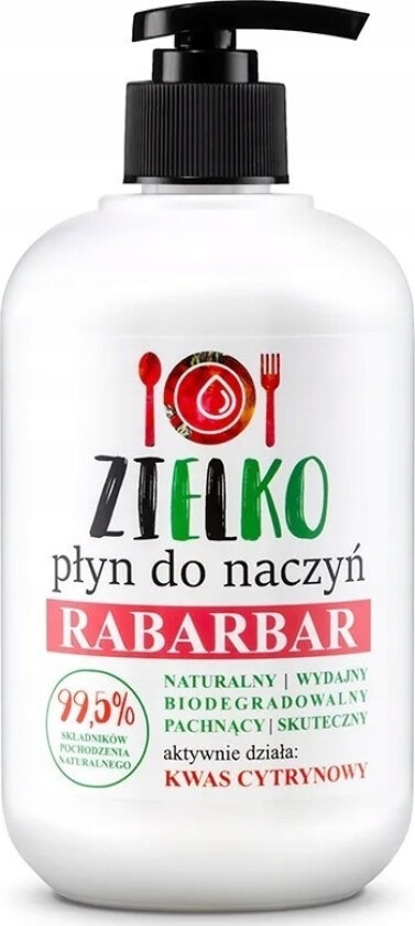 Zielko Zielko_Rabarbra Oppvaskmiddel 500Ml