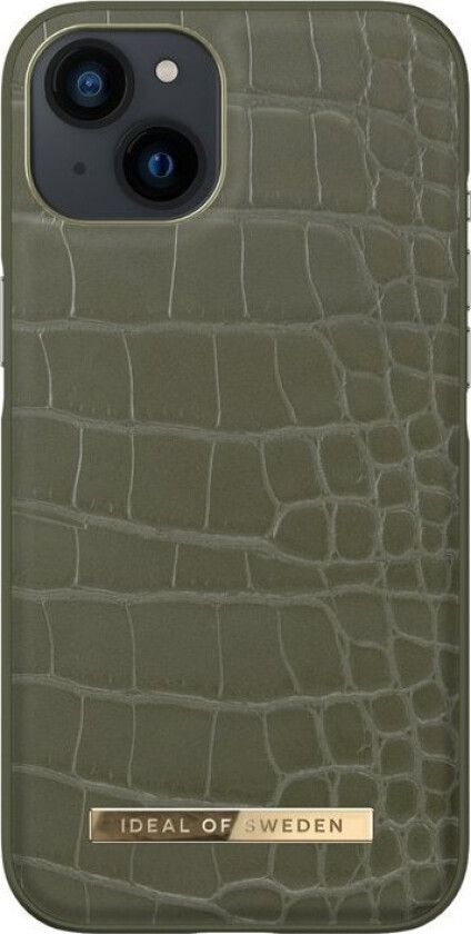 Ideal Of Sweden Ideal Of Sweden Idacaw21-I2161-237 Iphone 13 Case Khaki Croco