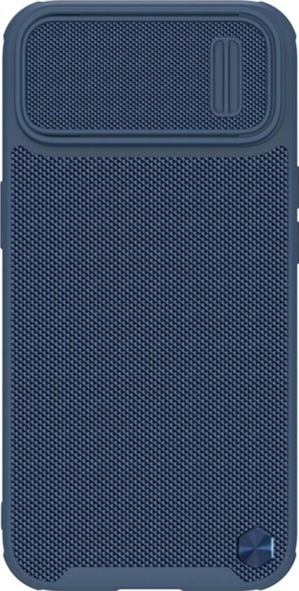 Nillkin Textured S-Deksel Til Iphone 14, Pansret Deksel Med Kameradeksel, Blå