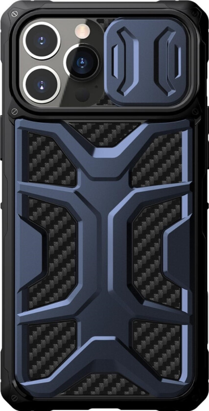 Nillkin Nillkin Adventruer Deksel Til Iphone 13 Pro Pansret Deksel Med Kamerabeskytter Blå
