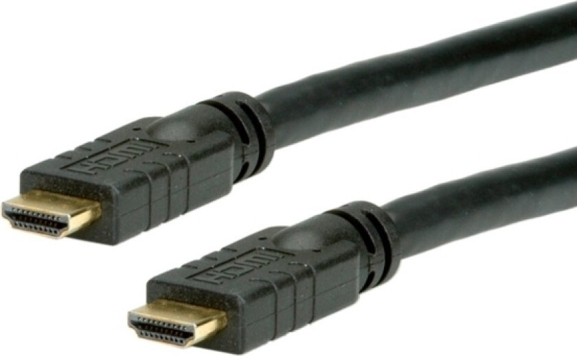 Verdi - Hdmi Med Ethernet-Kabel - Hdmi (M) Til Hdmi (M) - 25 M - Skjermet - Svart - 4K-Støtte