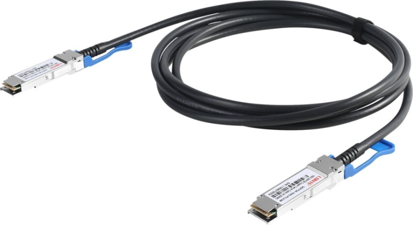 Bilde av - 100Gbase-Cr4-Direktekoblingskabel - Qsfp28 (Hann) Til Qsfp28 (Hann) - 2 M