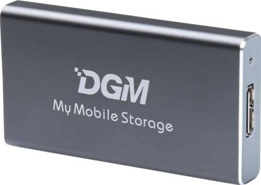 Dgm My Mobile Storage Ekstern Ssd-Stasjon 512Gb Grå (Mms512sg)